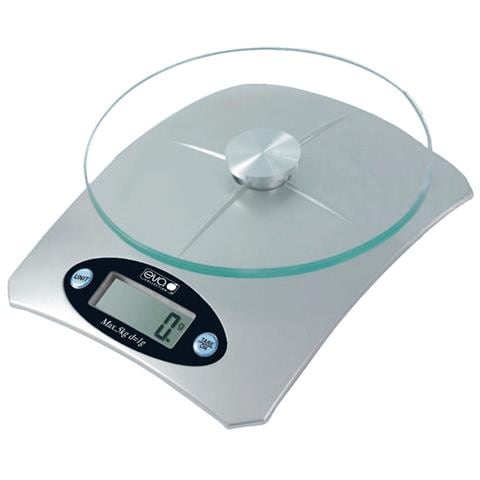 033344 Bilancia Elettronica da Cucina Portata 5 Kg Colore Silver / Vetro - Foto 1