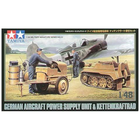 Kettenkraftrad + carrello rifornimento aerei 1:48 - Foto 2