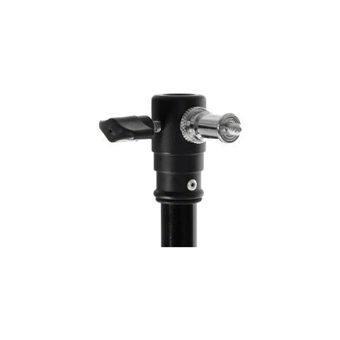 Supporto Ruote con Braccio Girevole e Orientabile Altezza Max 410 cm Nero 17015 - Foto 2