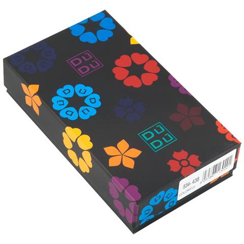 Bustina Porta Carte Di Credito In Vera Pelle Colorata Portafogli Con Zip Nero - Foto 6