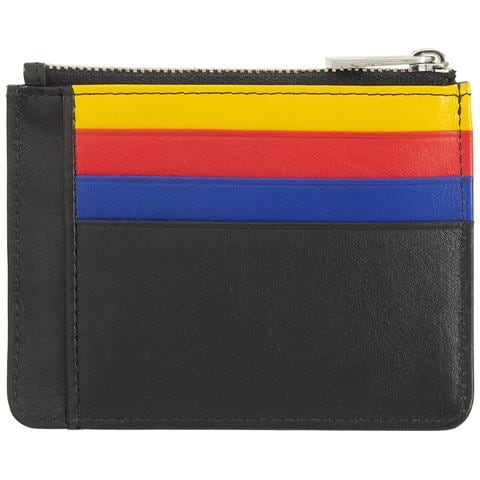 Portafoglio Etui Per Carte Con Scomparto Zip In Pelle Naturale - Su Ordinazione - Foto 11