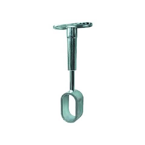 Reggitubo Centrale Per Tubo Ovale - Cromato - Foto 2