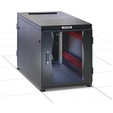 I-CASE SVR-I146BK - Armadio Server Rack 19'' 600x1000 14 Unità Nero Assemblato - Foto 1