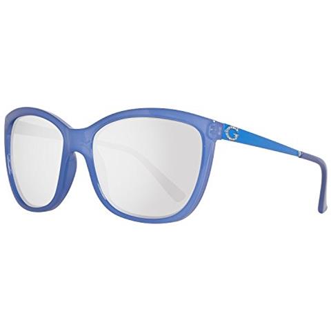 Sonnenbrille GU7444 5884C Occhiali da sole, Blu (Blau), 58 Donna - Foto 5