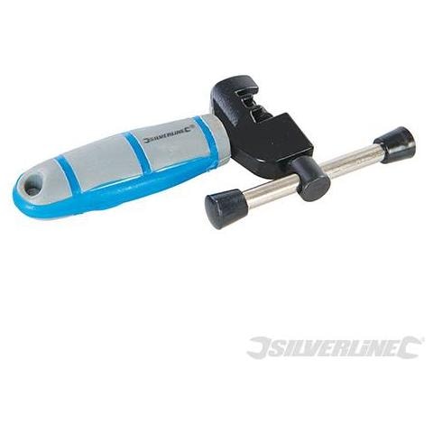Estrattore Di Rivetti Della Catena Per Bici Apertura 20mm Silverline - Foto 1