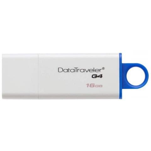 Dtig4/16gb Datatraveler Memoria Flash, Usb 3.0, 16 Gb, Bianco / blu - Foto 1