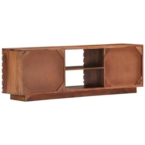 Mobile Porta TV 120x30x40 cm in Legno Massello di Sheesham - Foto 10