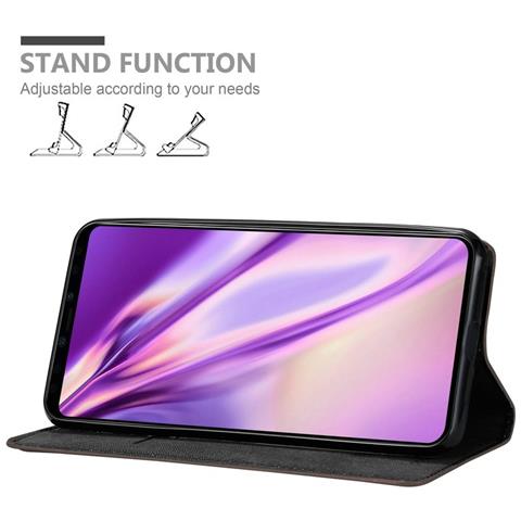 Cadorabo Custodia Compatibile Con Google Pixel 4 In Bruno Caffè - Coperchio Protettiva Con Chiusura Magnetica, Funzione Stand E Tasca Per Le Carte - Foto 2