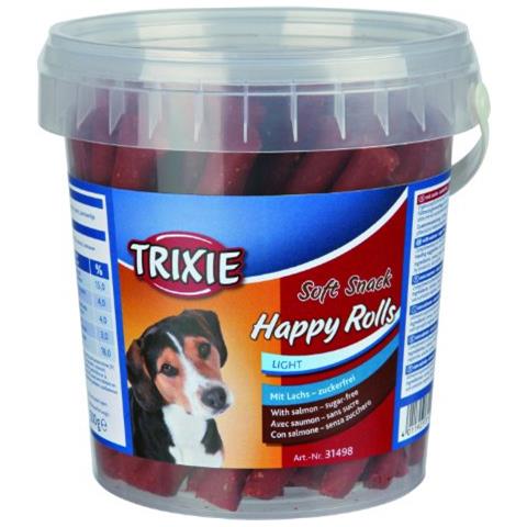 Soft Snack Happy Rolls Premio Cane Salmone 0%zucchero 500gr - Foto 1