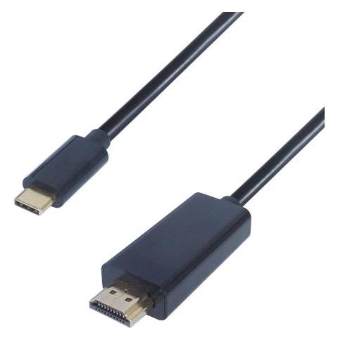 2m Usb 3.1 Connector Cable - Type C Male To Hdmi Male - Foto 1
