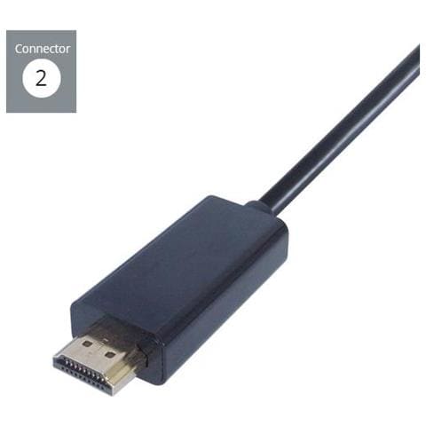 2m Usb 3.1 Connector Cable - Type C Male To Hdmi Male - Foto 3