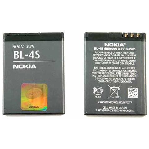 Batteria Originale 7100 7610 7020 3710 2680 3600 Slide X3 Ricambio Bl-4s - Foto 1