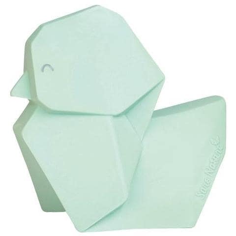 Anello Dentizione Origami Gomma Verde Menta - Foto 1