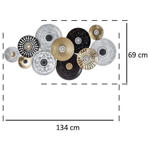 Deco Decorazione Da Parete, Design Etnico, Decorazione Da Parete, 134 X 68 Cm - Foto 5
