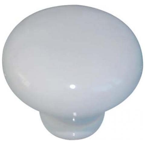 Pomolo Ceramica Mm 30x25 Fondo Bianco Neutro X 10 Pz - Foto 1