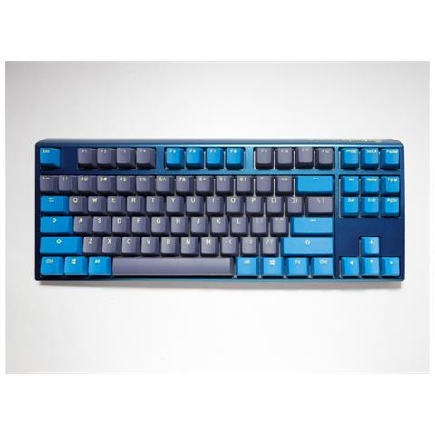 Tastiera USB DKON2187ST-ADEPDDBBH  (Layout QWERTY) Colore Blu, Grigio, Giallo - Foto 2