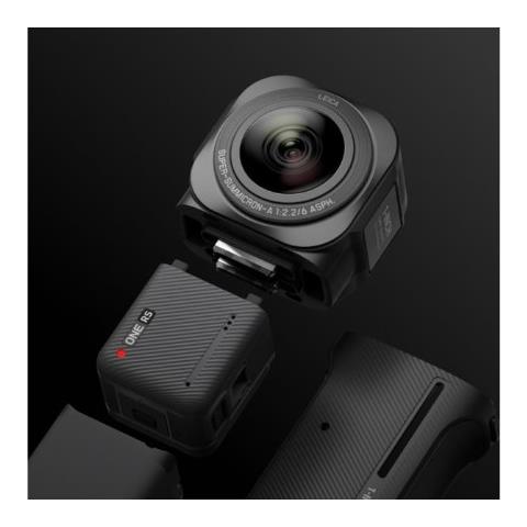 Aggiornamento Obiettivo Action Cam One RS da 1 Pollice Risoluzione 6K 21 MP Wi-Fi / Bluetooth Colore Nero - Foto 2