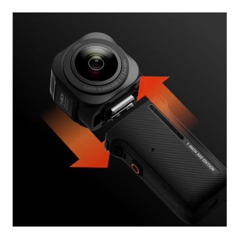 Aggiornamento Obiettivo Action Cam One RS da 1 Pollice Risoluzione 6K 21 MP Wi-Fi / Bluetooth Colore Nero - Foto 4