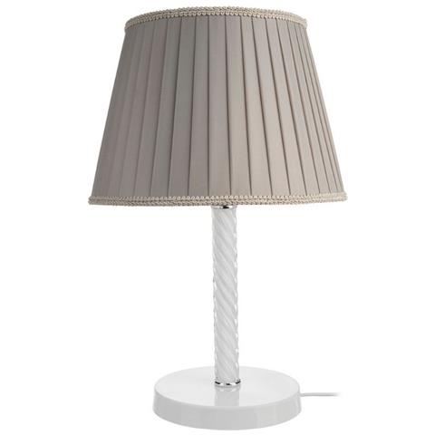 Lampada Da Tavolo Piray Asz1277 Vetro Bianco - Foto 2