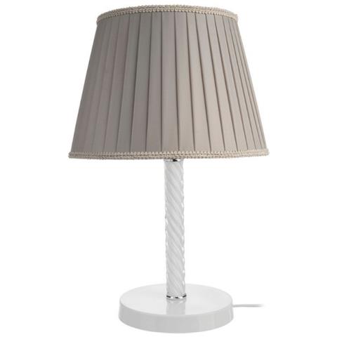Lampada Da Tavolo Piray Asz1277 Vetro Bianco - Foto 1