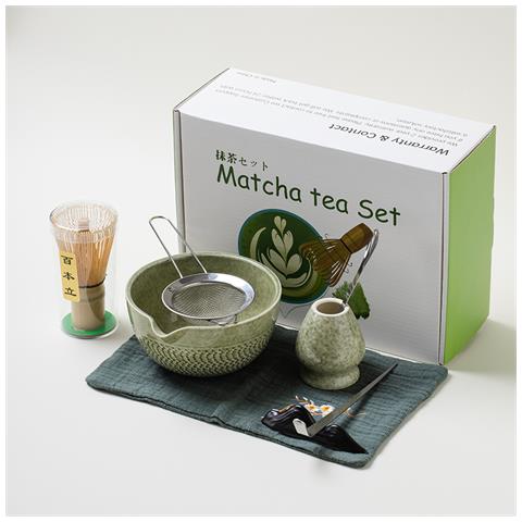 Set Frusta Matcha: Sq Jade Knife Matcha 8 Pezzi In Acciaio Inox - Foto 1