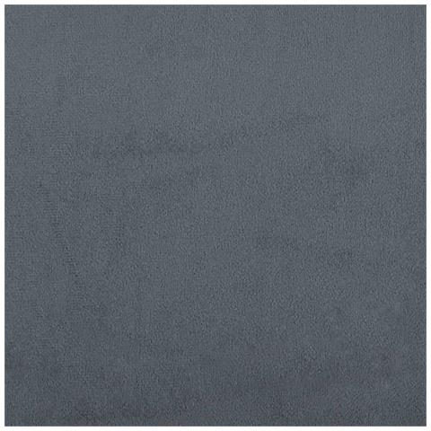 Cuscino Testiera Grigio Scuro 200 cm in Velluto - Foto 9