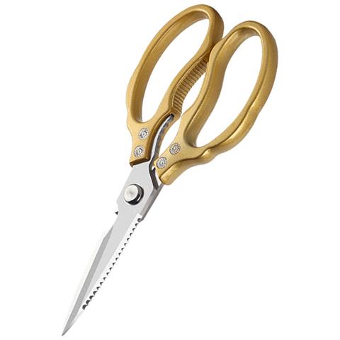 Forbici Da Cucina Per Impieghi Gravosi - Cesoie Multifunzionali Gold - Foto 2