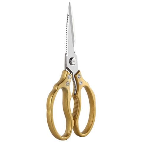 Forbici Da Cucina Per Impieghi Gravosi - Cesoie Multifunzionali Gold - Foto 1