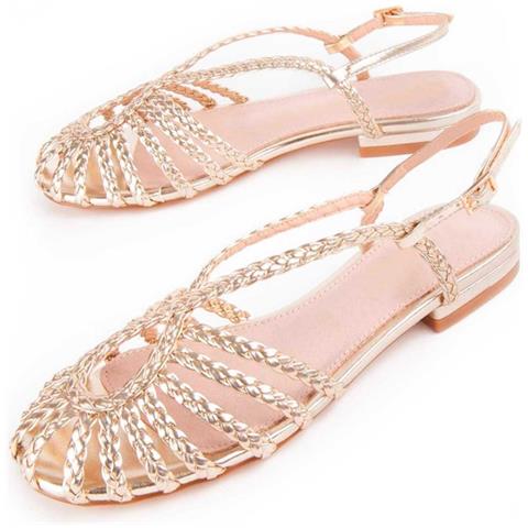 Sandalo Piatto Mirea Oro. - Foto 1