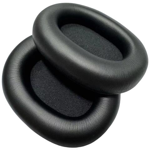Cuscinetti Auricolari Di Ricambio Compatibili Con Sony Wh-1000xm6 - Pelle Proteica, Nero (confezione Da 2) - Foto 1