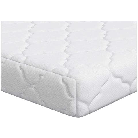 Materasso con Strato di Cocco Bianco 120 x 60 cm Schiuma PU - Foto 1