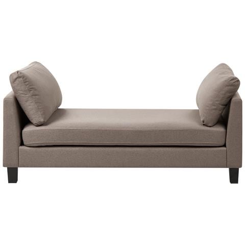 Chaise Longue Archiane Tessuto Tortora - Foto 2