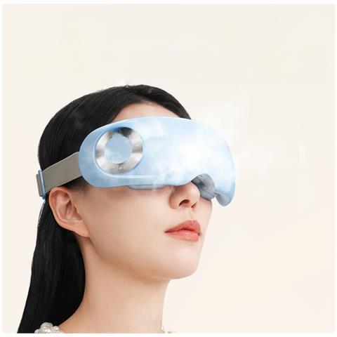 Massaggiatore Oculare Vibrante Blu Acupoint - Riscaldato, Musica Bluetooth, Temperatura Costante - Foto 5