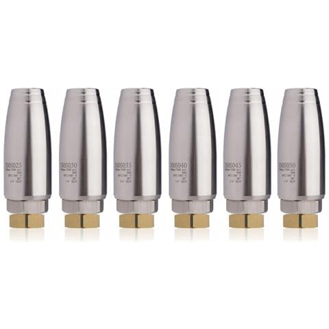 Ugello Rotante Turbosteel 035-m18 Inox - 350 Bar, Acciaio Inox, Filettatura M18 | Compatibile Con Idropulitrice Kärcher Hd Hds - Foto 2