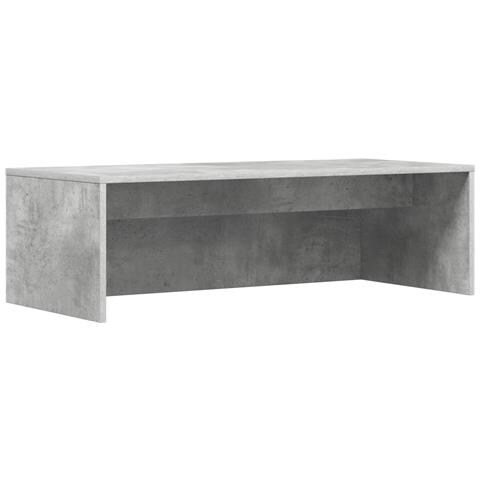 Scrivania a parete Grigio cemento 100 x 45 x 30 cm - Foto 1