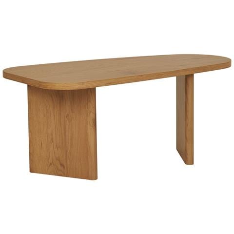 Tavolino Melo 1-marrone-mdf-100x50x41 Cm - Foto 1