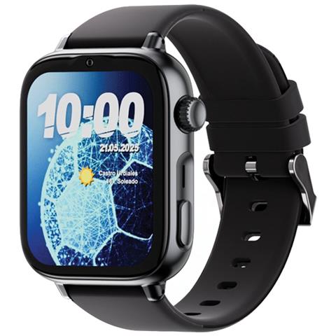 SaveWatch Plus 2 4,7 cm (1.85") AMOLED Digitale 410 x 502 Pixel Touch screen 4G Nero Wi-Fi GPS (satellitare) - Foto 1