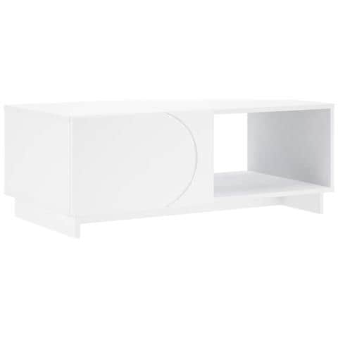 Tavolino da salotto Bianco 95 x 50,5 x 35 cm - Foto 1