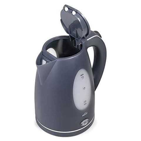 Bollitore elettrico grigio da 2200 W, senza BPA, 1,30 L - Foto 2