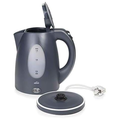 Bollitore elettrico grigio da 2200 W, senza BPA, 1,30 L - Foto 3