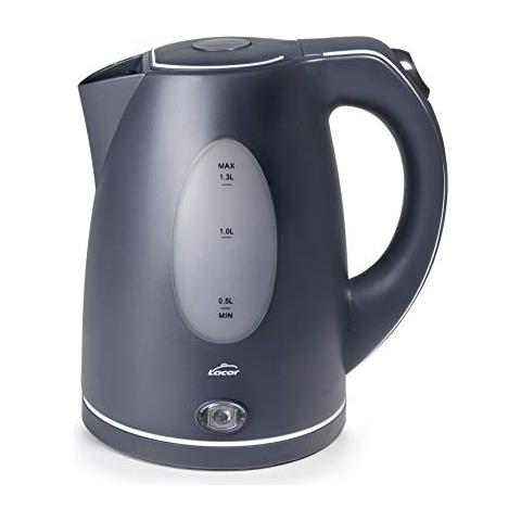 Bollitore elettrico grigio da 2200 W, senza BPA, 1,30 L - Foto 1