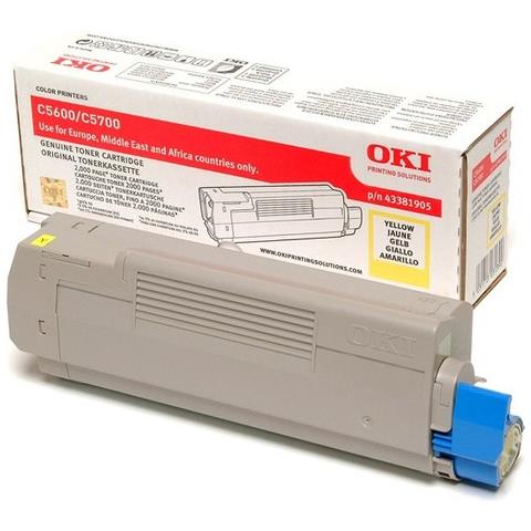 Cartuccia Toner Originale C5600 / 5700 Giallo - Foto 6