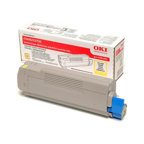 Cartuccia Toner Originale C5600 / 5700 Giallo - Foto 2