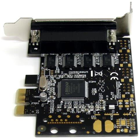 Scheda PCI Express seriale a 4 porte RS-232 con cavo di ripartizione - Foto 2