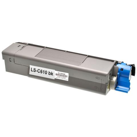 TONER COMPATIBILE -  C610 Nero Per Oki C610 N, c610 Dn, c610 Dtn 44315308 8.000 Pagine - Foto 1