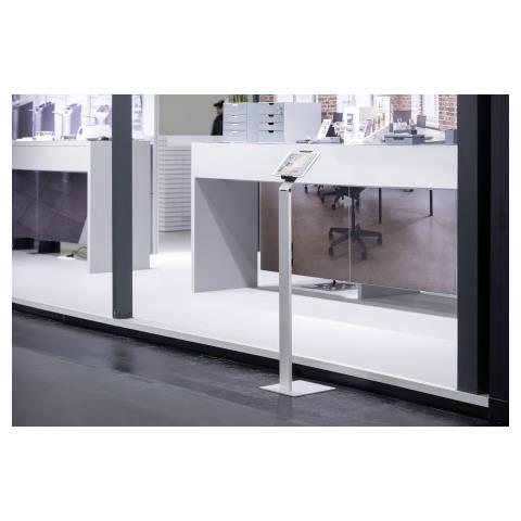 Porta Tablet da Pavimento per Tablet da 7" a 13" Colore Argento Metallizzato - Foto 10