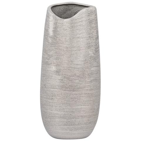 Vaso Da Fiori Color Argento Derbe - Foto 4