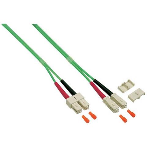 Techly Cavo Fibra Ottica SC/SC 50/125 Multimodale 20 m OM5 - Foto 2