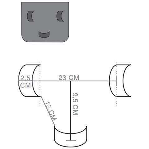 Custom Borsa Bisaccia Laterale Moto Universali Chopper Singola Biker Nero - Foto 2