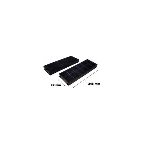 MARELSHOP® Kit 2 Pz Filtri Cappa 248x92mm H 24mm Per Tecnowind Compatibili Marelshop®